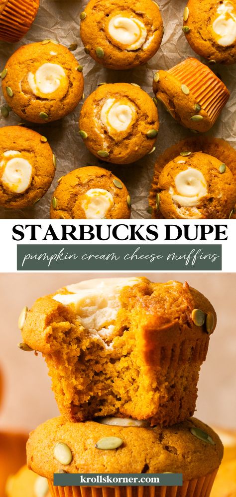 Pumpkin Muffins Starbucks Copycat, Copycat Starbucks Pumpkin Muffins, Copycat Pumpkin Cream Cheese Muffins, Low Carb Starbucks Pumpkin Cream Cheese Muffins, Starbucks Pumpkin Cream Cheese Muffins, Starbucks Pumpkin Cream Cheese Muffins Keto, Copycat Starbucks Cream Cheese Pumpkin Muffins, Pumpkin Cream Cheese Swirl Muffins Novice Chef, Comfort Food Chicken