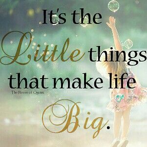 It's the little things that make life big Live Big, Enjoy The Little Things, Finding Happiness, Up Quotes, Krishna Painting, Life Blogs, The Little Things, Big Deal, Big Picture