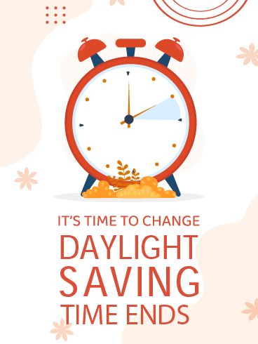 Sleepy Clock – DAYLIGHT SAVINGS TIME ENDS CARDS | Birthday & Greeting Cards by Davia Fall Back Time Change, Fall Back Time, Funny Monkey Pictures, Daylight Saving Time Ends, Eye Illusions, Clocks Go Back, Daylight Saving Time, Shower Pics, Daylight Saving