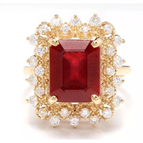 7.8CT Ruby  #joyoflondonjewels #new #perfect #love #gift #ring #weddingideas #believe #mine #queen Lead Glass, Wedding Ring For Her, Art Deco Wedding Rings, Promise Ring Gift, Ruby Engagement Ring, Etsy Gold Ring, Birthday Ring, Rings For Girls, Ruby Diamond