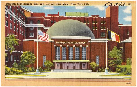 Hayden Planetarium, 81st and Central Park West, New York C… | Flickr Hayden Planetarium, Empire Hotel, Central Park West, West New York, Boston Public Library, Interesting Buildings, Jw Marriott, Ny City, Earth From Space