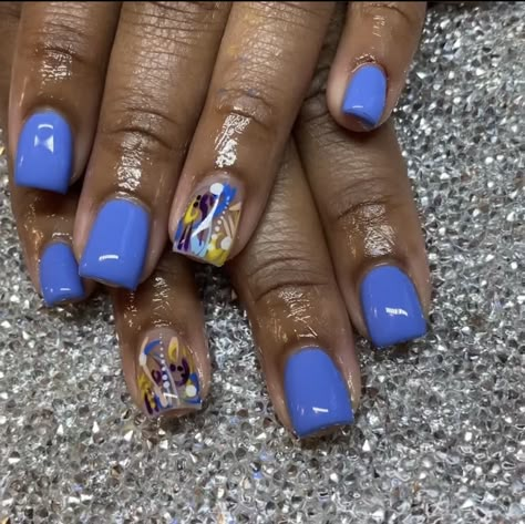 Amazing Nail Art, Overlay Nails, Nails Art Designs, Art Designs Ideas, Short Square Acrylic Nails, Short Acrylic Nails Designs, Hot Nails, Stick On Nails, Square Acrylic Nails