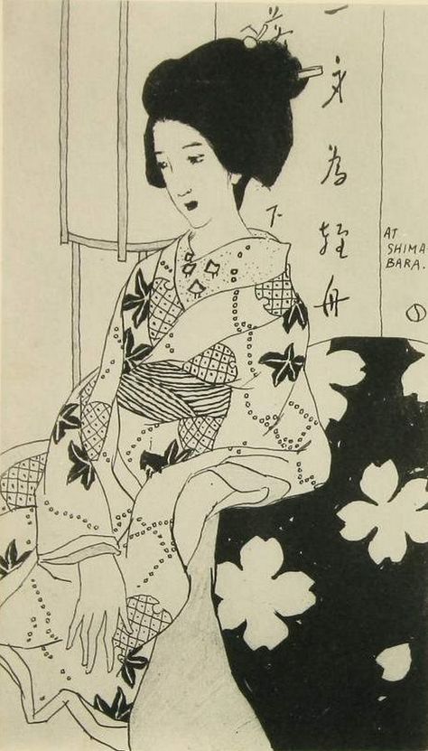 Takehisa Yumeji Takehisa Yumeji, Yumeji Takehisa, Fairfield Porter, Japanese Paintings, Japanese Woodcut, Book Of Poetry, Japan Illustration, Perfect Bed, Linoleum Block