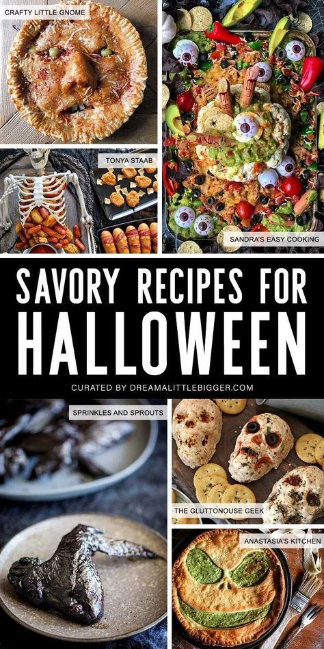 Halloween Chili, Savory Halloween Food, Recipes For Halloween, Plat Halloween, Halloween Potluck, Spooky Dinner, Gluten Free Halloween, Easy Halloween Snacks, Halloween Party Appetizers