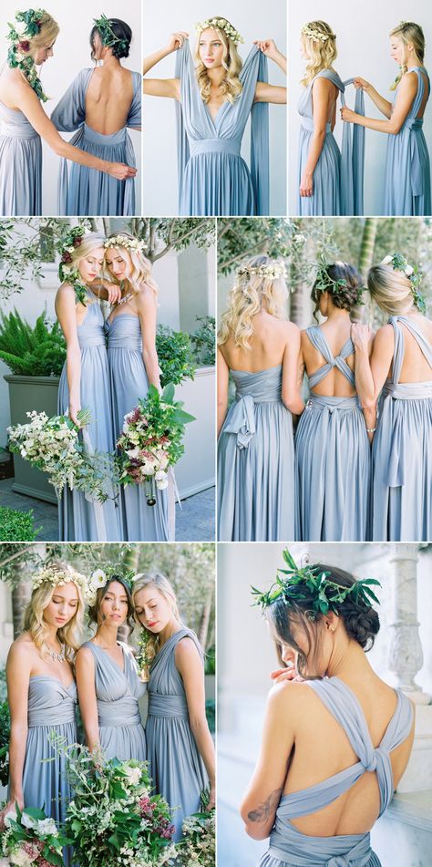 Convertible bridesmaid dresses #weddings #weddingideas #bridesmaiddresses #ads Greek Inspired Bridesmaid Dresses, Greek Style Bridesmaid Dress, Summertime Bridesmaid Dresses, Braids Made Dresses, Wrap Bridesmaid Dresses, Trendy Bridesmaid Dresses, Versatile Bridesmaid Dress, Bridesmaid Dresses 2024, Braids Maid Dresses