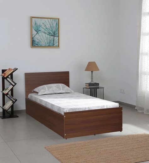 Shop Seto Single Bed in Planked Walnut Finish with Box Storage at 40% OFF by Mintwud from Pepperfry Online. Get great deals & offers on various Beds. ✔Free Shipping ✔Easy Returns ✔No Cost EMI Box Storage, Single Bed, Walnut Finish, Storage Boxes, Walnut, Great Deals, Wardrobe, Bed, Free Shipping