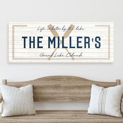 Handcrafted and designed by our in-house artisans, this sign will allow you to display your love of lake life! Made from Baltic birch wood, each sign is unique and customizable. You can add your family name, a favorite quote, or the coordinates of your favorite lakeside spot. This wooden sign is perfect for any setting whether it be a cozy lake house or a city home with a lakeside aesthetic. The Lake Life sign is designed to blend rustic charm with modern elegance, making it an ideal gift or a p Welcome To The Lake Sign, Lakeside Aesthetic, Cozy Lake House, Lake House Wall Decor, Lake Life Decor, Lake Condo, Custom Lake House Signs, Lake Cabin Decor, River Time