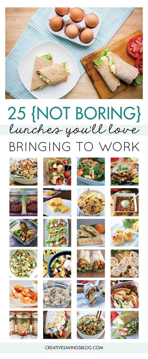 Pack your lunch. It's such a simple statement, but did you know this simple act can save you $500 or more each year?! So what's holding you back? Do you need packed lunch ideas...or more specifically work lunch ideas? These 7 creative ways to avoid the eating out trap at work, will not only save money, they'll also help jumpstart a healthy lifestyle. Let's face it—healthy work lunches make you feel 100 times better than greasy fast food ever could! via /creativesavings/ Work Lunch Ideas, Microwave Noodles, Packed Lunch Ideas, Cold Lunch, Healthy Lunches For Work, Pack Your Lunch, Lunch Wraps, Work Lunches, Resep Diet