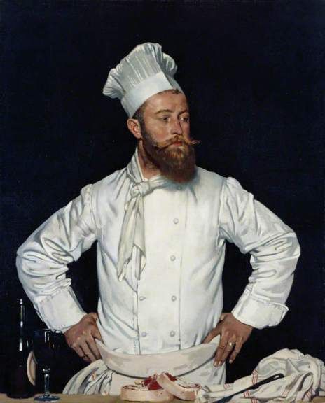 Sir William ORPEN - La Palette et le Rêve..... William Orpen, History Of Pizza, Chef Uniform, The Pretenders, Royal Academy Of Arts, Chefs Hat, Titanic, First World, The Professional