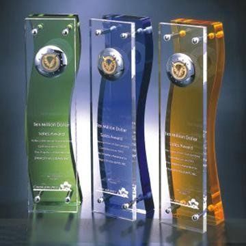 Golf Trophies, Trophy Plaques, Acrylic Trophy, Sports Trophies, Award Ideas, Plaque Design, Trophies And Medals, Custom Trophies, Award Plaque