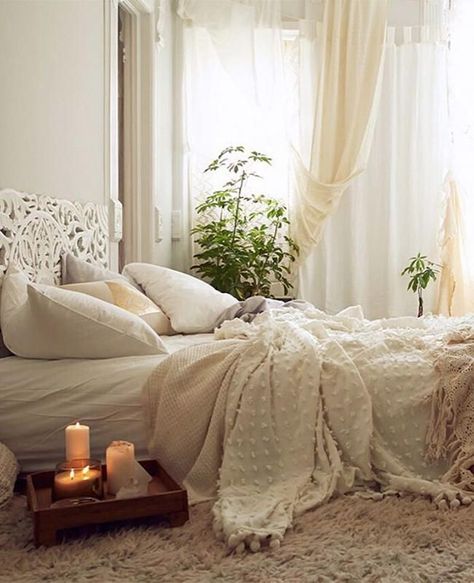 10 Ways to Infuse Your Home with Hygge Vibes | TheNest.com Hygge Bedroom, Minimalist Dekor, Hygge Living, White Bed, Hygge Decor, Deco Originale, Hygge Home, Decor Minimalist, Minimalist Bedroom