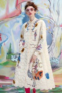 Tsumori Chisato Fall 2019 Ready-to-Wear Fashion Show Collection: See the complete Tsumori Chisato Fall 2019 Ready-to-Wear collection. Look 2 Tsumori Chisato, Fashion Show Collection, Casual Coat, Mode Vintage, Fashion Mode, Looks Style, Winter Casual, Look Fashion, Diy Clothes