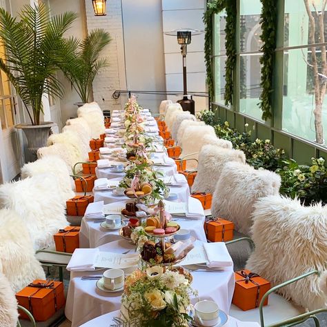 #hermes #party Hermes Theme Party, Hermes Birthday Theme, Hermes Table Setting, Hermes Blanket, Thirty Flirty And Thriving, Party Planning Guide, Breakfast Rooms, Bridesmaids Proposal, Dream Closet Design