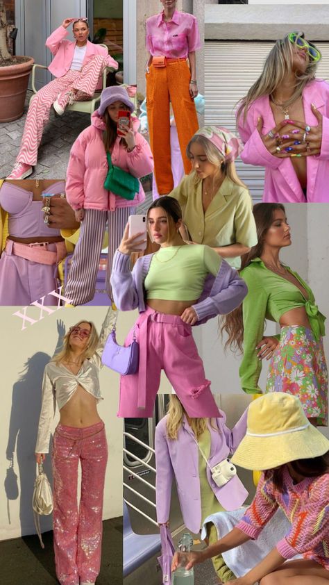 #fashion #outfitinspo #collageaesthetic #color Z Generation Fashion, Gen Z Aesthetic Fashion, Genz Aesthetic, Gen Z Fashion Trends, Gen Z Outfits, Genz Fashion, Gen Z Aesthetic, Genz Outfits, Gen Z Fashion