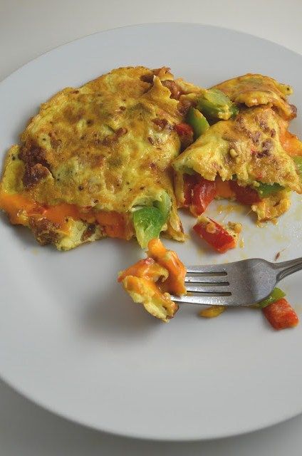 Bell Pepper Omelette, Pepper Omelette, Cajun Sausage, Chicken Corn Chowder, Perfect Brunch, Tomato And Cheese, Savory Breakfast, Breakfast Brunch Recipes, Filling Recipes