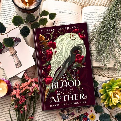 Giveaway Alert! We’re celebrating the recent release of stunning new dark fantasy novel, Of Blood and Aether by Harper Hawthorne! Read on for more details! Of Blood & Aether is the first book in the Harbingers series, a captivating and character-driven dark romantasy saga. Rife with sizzling tension, gut-wrenching angst, addictive banter and ever-growing stakes, the Harbingers series is perfect for fans of A Court of Thorns & Roses, Fourth Wing and From Blood & Ash. Read this dark fantasy r... Dark Romantasy, The Harbingers, Dark Fantasy Novels, Gut Wrenching, Giveaway Alert, Fourth Wing, Fantasy Novel, Dark Fantasy, Ash