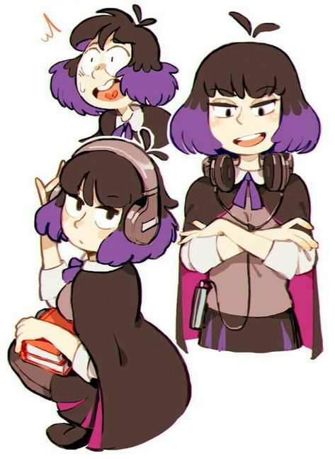 Reacciones. Hilda Bell Keeper, Librarian Drawing, Hilda Art, Hilda Fanart, The Librarian, Arte 8 Bits, Cartoon Girls, Cartoon Character Design, Character Design References