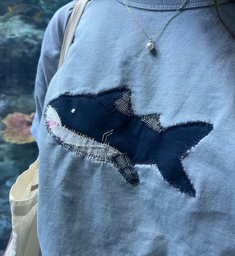 i pet a shark today #awesome Shark Crew Neck, Shark Shirt Aesthetic, Shark Aesthetic Cute, Sharkcore Aesthetic, Shark Girl Aesthetic, Sharks Aesthetic, Shark Aesthetics, Shark Clothing, Shark Clothes