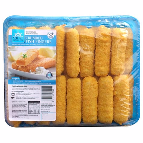 Makanan Cepat Saji, Fish Fingers, Grocery Store Items, Cooking Seafood, Grocery Foods, Grocery Items, Healthy Food Motivation, Food Shopping, Food Packaging Design