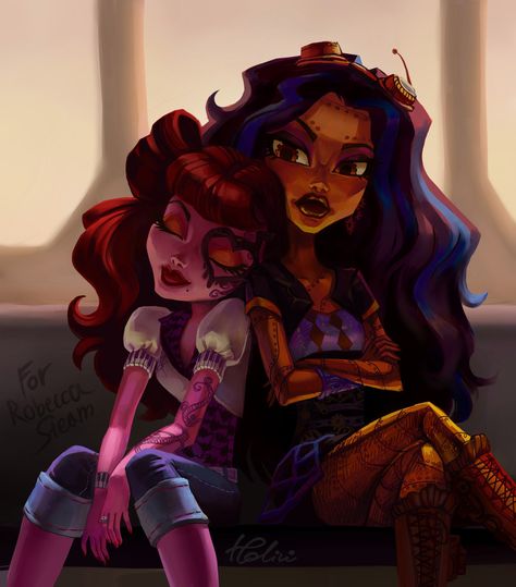 Monster High, Cartoon Characters, Steam, Deviantart