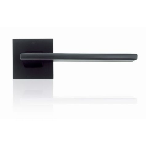 1000+ images about | DOOR HANDLES | on Pinterest | Lever door ... Black Door Knobs, Interior Door Knobs, Interior Hardware, Internal Door Handles, Door Handle Design, Door Handles Interior, Black Door Handles, Kitchen Door Handles, Door Design Modern