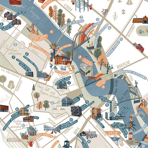 Digital Art Graphic Design, Visual Map, Mental Map, Urban Design Concept, City Planner, 광고 디자인, Architectural Competition, Living In London, Drawn Map