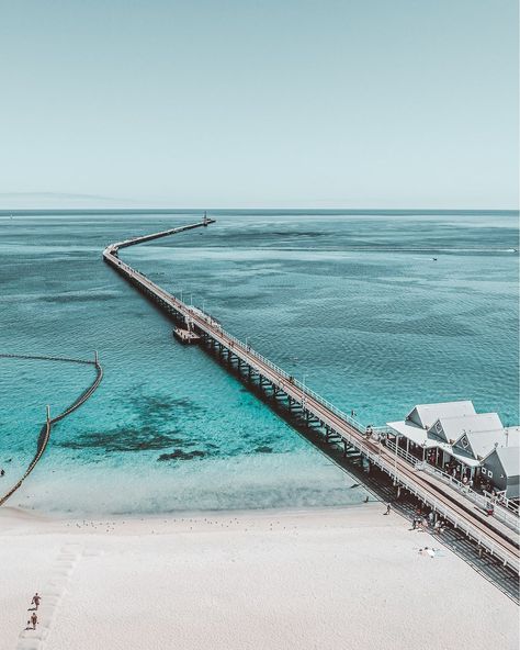 Did you know Busselton Jetty is the longest wooden jetty in the Southern Hemisphere, stretching an impressive 1.8 km into the turquoise waters of Geographe Bay? 🌊 🌅 Not just a walkway, this iconic jetty is a journey through time and marine life. Dive into the Underwater Observatory at the end to witness the vibrant coral and fish species unique to WA. 🐠 🔭 Perfect for a serene walk or a glimpse into the ocean's depths, Busselton Jetty is a WA must-visit for every nature lover! 🌿✨ Underwater Observatory, Busselton Jetty, Sorrento Beach, Beach Instagram, Ocean Depth, Fish Species, Turquoise Water, Sorrento, Walkway