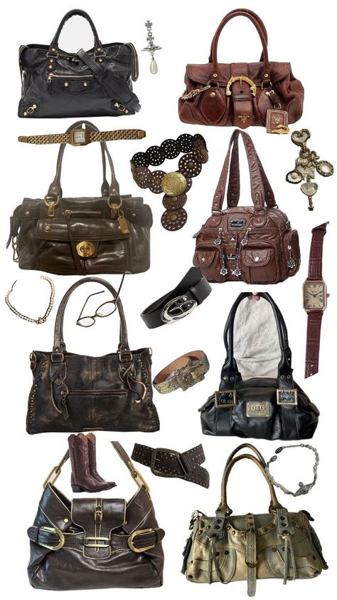 Vintage watches, vintage boots, vintage belts, vintage glasses, vintage Bags, Big bags Retro Bags Vintage, Vintage Bags Outfit, Vintage Bags Aesthetic, Vintage Purse Aesthetic, Vintage Bag Outfit, Vintage Aesthetic Outfits, Belts Vintage, Purse Aesthetic, Aesthetic Bags