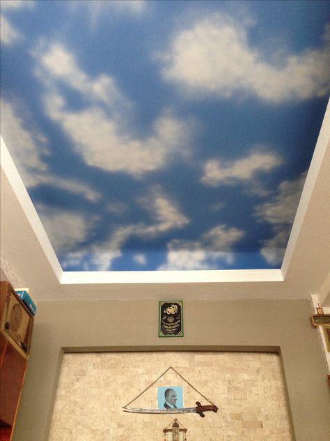 Garden Ceiling, Sky Blue Colour, Sky Ceiling, House Paint, Atticus, Blue Colour, House Painting, House Decor, Kentucky