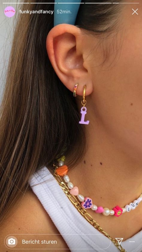 aesthetic coconut girl jewellery inspo beaded necklace letter earrings Preppy Jewelry, Dope Jewelry, Coconut Girl, Mode Inspo, Girly Jewelry, Jewelry Inspo, Beaded Jewelry Diy, Trendy Jewelry, Summer Jewelry