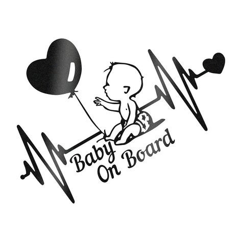 Keep your little one safe and your car stylish with our Heartbeat Balloon Baby on Board Car Sticker! 🚗👶 This 3D cartoon sticker is reflective and eye-catching, ensuring other drivers know you have precious cargo on board. Perfect for any parent looking to add a cute and functional touch to their car. #BabyOnBoard #CarDecor #SafetyFirst #CuteCar #ParentLife #CarAccessories #coverfusion Baby On Board Sticker, Baby On Board, Parent Life, 3d Cartoon, Cartoon Stickers, Car Sticker, Cute Cars, Car Decor, On Board