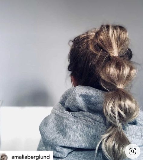 Hairstyles For Working Out, Workout Hair, Cute Ponytail Hairstyles, Ponytail Hairstyles Tutorial, Bubble Ponytail, Luxy Hair, Sport Hair, Workout Hairstyles, Work Hairstyles