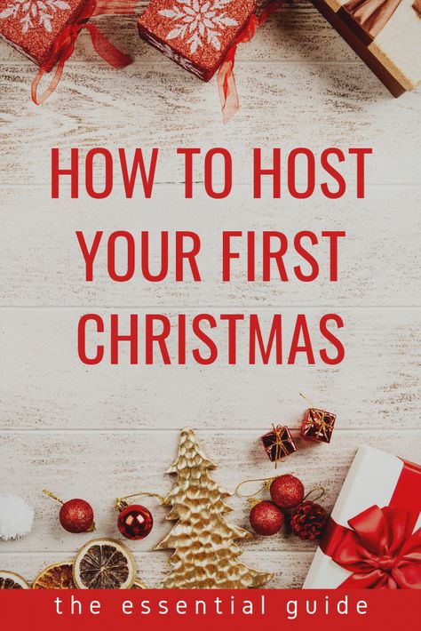 Essential Guide to Hosting your First Christmas Christmas Dinner Trimmings, Christmas Dinner Checklist, Party Vegetables, Christmas Party Checklist, Planning Christmas Dinner, Hosting Christmas Eve, Aesthetic Schedule, Christmas Dinner Set, Christmas Dinner Table Settings