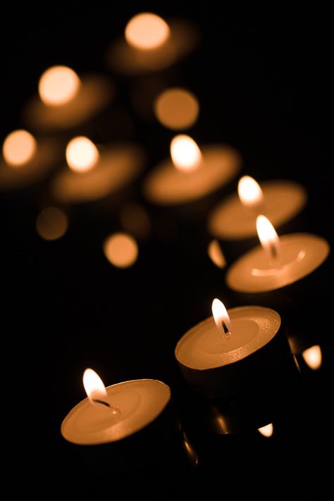 An S-shaped row of candles, with the frontmost one emphasized. Canon 5D Mark IV, Canon EF 100/2.8 IS MACRO, 1/60 s, f/2.8, ISO 100, focal length 100 mm Burning Candle Photography, Candle Light Images, Candle Light Photography, Samsung Galaxy Wallpaper Android, Candle Images, Canon 5d Mark Iv, 5d Mark Iv, Learn Photography, Candles Photography