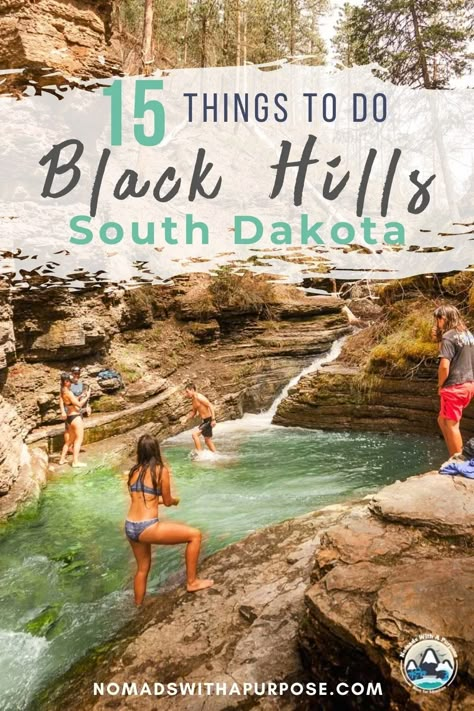 15 Things To Do Black Hills, South Dakota • Nomads With A Purpose Things To Do In Custer South Dakota, What To Do In South Dakota, Places To Visit In South Dakota, South Dakota Family Vacation, Black Hills National Forest, South Dakota Black Hills, Bear Country South Dakota, Things To Do In South Dakota, Black Hills South Dakota Vacation