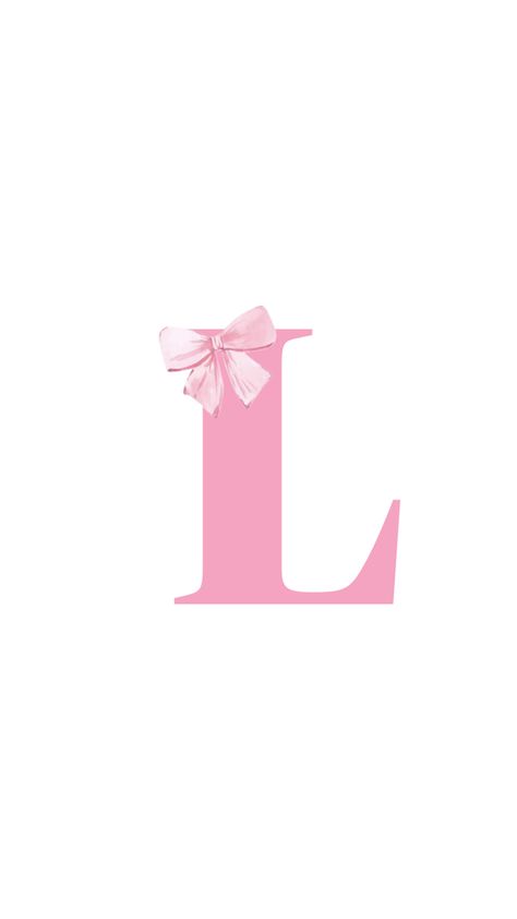 Gf Wallpaper Ideas, Bow Widget, L Wallpaper Letter Aesthetic, L Aesthetic, Girly Birthday Party, Cute Home Screen Wallpaper, Photo Rose, Cute Home Screens, L Wallpaper