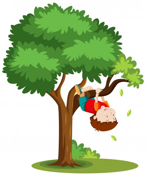 Tree Cartoon, Trees For Kids, Sleepy Animals, Kids Climbing, Climb Trees, Kids Exploring, Outdoor Activities For Kids, Funny Scenes, Monkeys Funny