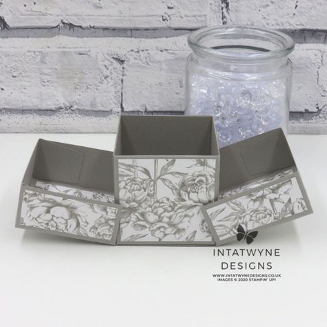 Intatwyne Designs, Homemade Gift Boxes, Diy Gift Box Template, Birthday Extravaganza, Gifts Boxes, Handbag Card, Paper Purse, Creative Box, Gift Box Design