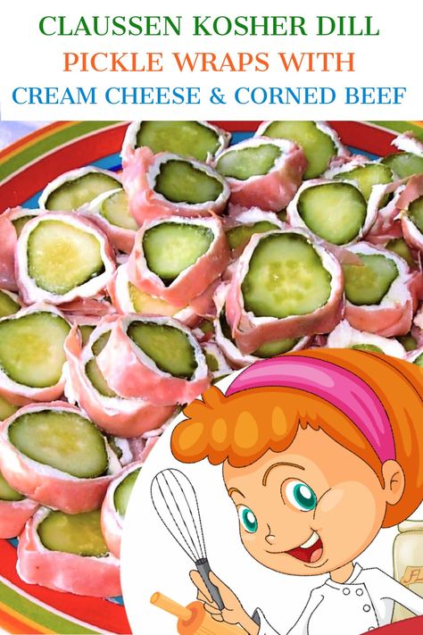 Grandma's easy recipe for terrific finger food that is tangy and creamy. Cream Cheese Pickle Roll Ups, Dried Beef Pickle Roll Ups, Pickle Wraps Recipe Roll Ups, Pickle Roll Ups Dried Beef, Dill Pickle Wraps Roll Ups, Ham And Dill Pickle Roll Ups, Pickle Wraps, Beef Roll Ups, Best Roast Beef