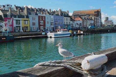 Weymouth Harbour, Weymouth Beach, Weymouth Dorset, British Beaches, British Seaside, Jurassic Coast, Jet Plane, Falmouth, British Airways