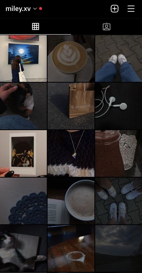 Aesthetic Instagram Feed Without Face, Insta Page Aesthetic, Bookstagram Inspiration Feed Dark, Insta Dark Aesthetic, Ig Feed Ideas Aesthetic Dark, Aesthetic Instagram Feed Ideas Dark, Insta Account Aesthetic, Dark Ig Feed, Aesthetic Insta Accounts