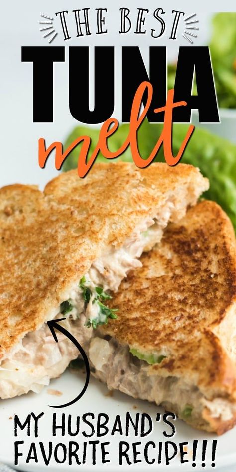 Tuna Salad Sandwich! I love this traditional, homemade classic hot tuna melt. It's filled with cheese and served hot. So yummy! I think this recipe is best because it comes from my Nan. It's amazing how such a simple sandwich can produce so much incredible flavor. You'll love easy it is to make from scratch. A great option for a quick snack or a hearty dinner for your family on a busy evening. I'm confident you'll think the filling is exceptional when partnered with fresh bread, butter and ... Sandwich Pairings, Best Tuna Salad Recipe, Tuna Melt Sandwich, Tuna Fish Recipes, Tuna Melt Recipe, Best Tuna Salad, Hot Tuna, Tuna Salad Sandwich, Melt Recipe