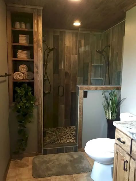 That Bathroom | Jo's Country Junction Bathroom Diy Ideas, Farmhouse Bathroom Remodel, Rustic Bathroom Designs, Decor Ikea, Modern Farmhouse Bathroom, Perfect Bathroom, Bathroom Diy, Rustic Bathrooms, Bathroom Remodel Designs