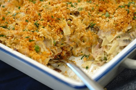 Best Tuna Noodle Casserole 9x13 Recipes, School Cafeteria Food, Tuna Noodle Casserole, Tuna Noodle, Tuna Casserole, School Cafeteria, Noodle Casserole, Lunch Room, Spring Vegetables