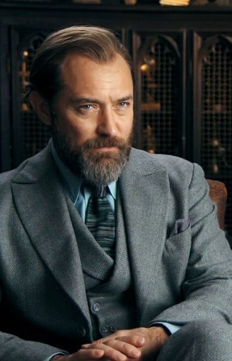 Jude Law Dumbledore, Albus Dumbledore Aesthetic, Fantastic Beasts Cast, Fantastic Beasts Series, Fantasic Beasts, Suit Inspiration, Welcome To Hogwarts, Gellert Grindelwald, Crimes Of Grindelwald