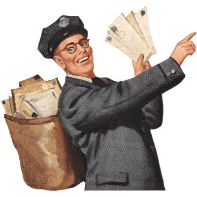 Vintage Postman Vintage People Png, Miniature Bar, Free Icons Png, Vintage People, People Png, Special Letters, Going Postal, Cast Iron Radiators, Png Icons