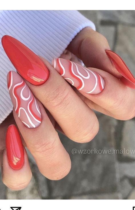 Lilac Nails Design, Accent Nail Designs, Crazy Nail Designs, Designer Nails, August Nails, Lilac Nails, Retro Nails, Gel Acrylic Nails, Crazy Nails