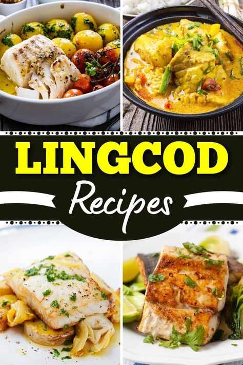 If you like experimenting in the kitchen, try these fantastic lingcod recipes. They're flavorful, quick, and sure to brighten up your next fish dinner. Lingcod Recipe Grill, Lingcod Fish Recipes, Lingcod Recipe Dinners, Lin Cod Recipes, Striper Fish Recipes, Lingcod Fish, Lingcod Recipe, Fishing Recipes, Easy Fish Dinners