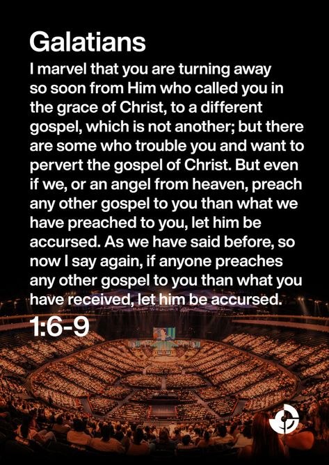 I marvel that you are turning away so soon from Him who called you in the grace of Christ, to a different gospel, which is not another; but there are some who trouble you and want to pervert the gospel of Christ. But even if we, or an angel from heaven, preach any other gospel to you than what we have preached to you, let him be accursed. As we have said before, so now I say again, if anyone preaches any other gospel to you than what you have received, let him be accursed. Angel From Heaven, Spread The Gospel, Bible Knowledge, The Gospel, The Grace, An Angel, Jesus Quotes, Verses, Bible Verses