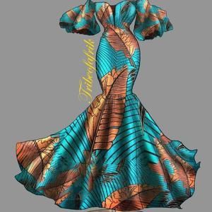 a424ed4bd3a7d6aea720b86d4a360f75 Ankara Prom Dress, Fashion Design Inspiration, Kitenge Dress, African Prom Dresses, African Print Dress Ankara, Afrikaanse Mode, African Wear Dresses, African Fashion Ankara, African Fashion Modern